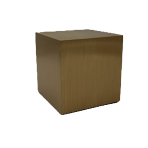 Sheet Bronze Cube Keepsake Urn