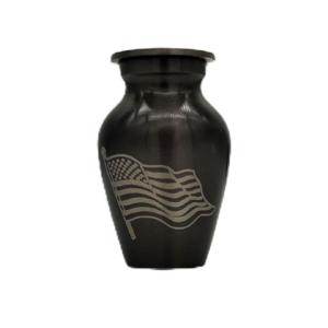Wilbert Slate Flag Keepsake Urn